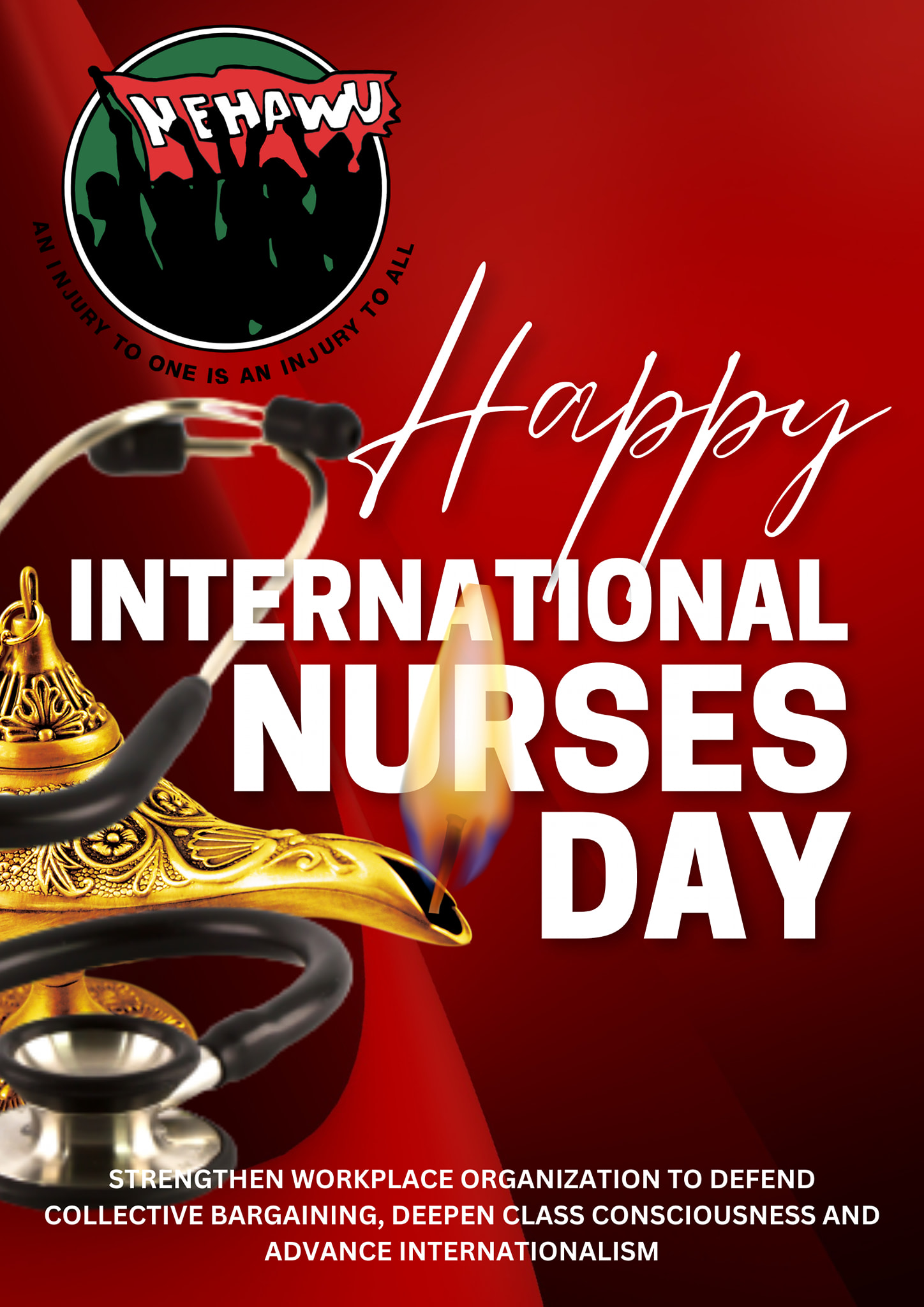 NEHAWU wishes Nurses a happy International Day